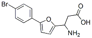3-氨基-3-[5-(4-溴苯基)-2-呋喃]-丙酸结构式_773125-87-4结构式