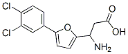 3-氨基-3-[5-(3,4-二氯苯基)-2-呋喃]-丙酸结构式_773125-94-3结构式