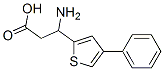3-氨基-3-(4-苯基-2-噻吩)-丙酸结构式_773126-57-1结构式