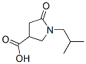 1-Isobutyl-5-oxopyrrolidine-3-carboxylic acid Structure,773865-07-9Structure