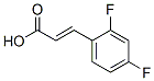 2,4-Difluorocinnamic acid Structure,774-73-2Structure