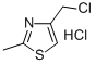 4-Chloromethyl-2-methylthiazole hydrochloride Structure,77470-53-2Structure