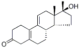 (17beta)-17-羟基-17-甲基-雌甾-5(10),9(11)-二烯-3-酮结构式_7753-50-6结构式