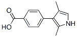 (9ci)-4-(2,4-二甲基-1H-吡咯-3-基)-苯甲酸结构式_775322-43-5结构式
