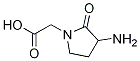 3-氨基-2-氧代-1-吡咯烷乙酸结构式_77591-07-2结构式