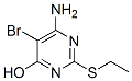 6-氨基-5-溴-2-(乙基硫代)嘧啶-4-醇结构式_77708-90-8结构式