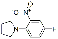 1-(4-Fluoro-2-nitrophenyl)pyrrolidine Structure,778-56-3Structure