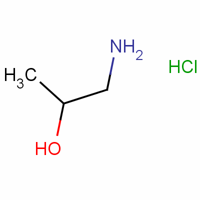 1-氨基-2-丙醇盐酸盐结构式_7780-04-3结构式