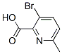 3-Bromo-6-methylpicolinic acid Structure,779344-30-8Structure