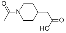4-哌啶乙酸,1-乙酰基-结构式_78056-60-7结构式