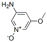 5-甲氧基-3-氨基吡啶-1-氧化物结构式_78156-40-8结构式