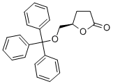 (R)-(-)-γ-三苯甲游基氧基甲基-γ-丁内酯结构式_78158-90-4结构式