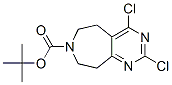 5H-Pyrimido[4,5-d]azepine, 2,4-dichloro-6,7,8,9-tetrahydro- Structure,781612-89-3Structure