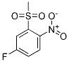 4-氟-2-(甲基磺酰基)-1-硝基苯结构式_78228-02-1结构式