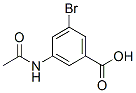 3-乙酰氨基-5-溴苯甲酸结构式_78238-11-6结构式