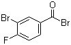 3-Bromo-4-fluorobenzoyl bromide Structure,78239-66-4Structure
