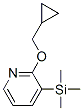 2-环丙基甲氧基-3-三甲基甲硅烷基吡啶结构式_782479-90-7结构式
