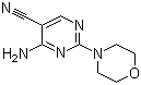 4-氨基-2-吗啉-5-嘧啶甲腈结构式_78318-43-1结构式