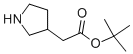 吡咯烷-3-基-乙酸 叔丁酯结构式_783301-96-2结构式