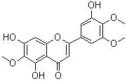 5,7,3’-Trihydroxy-6,4’,5’-trimethoxyflavone Structure,78417-26-2Structure