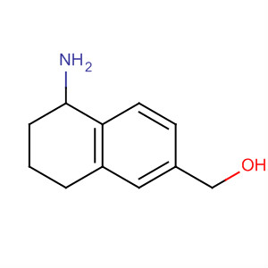 (5-氨基-5,6,7,8-四氢萘-2-基)甲醇结构式_784205-23-8结构式