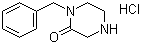 1-(苯基甲基)-2-哌嗪酮盐酸盐结构式_78551-58-3结构式