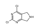 2,4-二氯-6,7-二氢-5H-吡咯并[3,4-d]嘧啶结构式_785775-01-1结构式