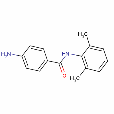 4-氨基-N-(2,6-二甲基苯基)苯甲酰胺结构式_787-93-9结构式