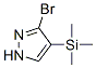 3-Bromo-4-trimethylsilanyl-1H-pyrazole Structure,78907-82-1Structure