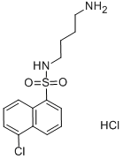 N-(4-氨基丁基)-5-氯-1-萘磺酰胺盐酸盐结构式_78957-84-3结构式