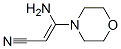 3-氨基-3-吗啉丙烯腈结构式_78972-77-7结构式
