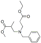 N-(2-Carbethoxyethyl)-N-(2-Carbomethoxypropyl)benzylamine Structure,78987-79-8Structure