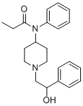 N-[1-(2-羟基-2-苯基-乙基)-哌啶-4-基]-n-苯基-丙酰胺结构式_78995-10-5结构式