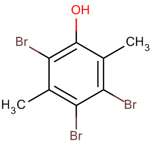 2,4,5-三溴-3,6-二甲基苯酚结构式_78998-97-7结构式