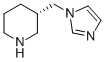 (3s)-(9ci)-3-(1H-咪唑-1-甲基)-哌啶结构式_790196-15-5结构式