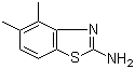 2-氨基-4,5-二甲基苯并噻唑结构式_79050-49-0结构式