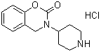 3,4-二氢-3-(4-哌啶基)-2H-1,3-苯并噁嗪-2-酮盐酸盐结构式_79098-79-6结构式