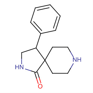 4-苯基-2,8-二氮杂螺[4.5]-1-癸酮结构式_79139-61-0结构式