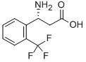 (R)-3-氨基-3-(2-(三氟甲基)苯基)丙酸结构式_791582-16-6结构式