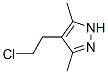 4-(2-Chloroethyl)-3,5-dimethyl-1H-pyrazole Structure,79379-05-8Structure