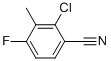 2-Chloro-4-fluoro-3-methylbenzonitrile Structure,796600-15-2Structure