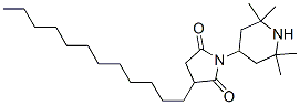 2-十二基-N-(2,2,6,6-四甲基-4-哌啶基)琥珀酰亚胺结构式_79720-19-7结构式