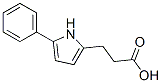 3-(5-苯基-1H-2-吡咯)-丙酸结构式_79720-70-0结构式