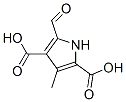 5-Formyl-3-methyl-1H-pyrrole-2,4-dicarboxylic acid Structure,79754-38-4Structure