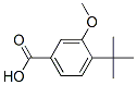 4-t-Butyl-3-methoxybenzoic acid Structure,79822-46-1Structure