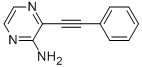 2-氨基-3-(苯乙炔基)吡嗪结构式_798544-32-8结构式