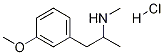 3-Methoxy methamphetamine hydrochloride Structure,79896-22-3Structure