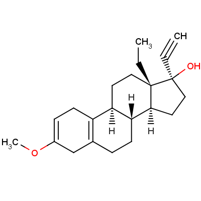 左炔诺孕酮杂质T结构式_799-43-9结构式