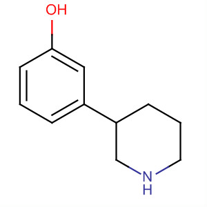 3-(3-哌啶基)苯酚结构式_79987-84-1结构式