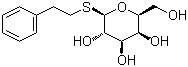 beta-d-硫代半乳糖吡喃糖苷苯乙酯结构式_800376-82-3结构式